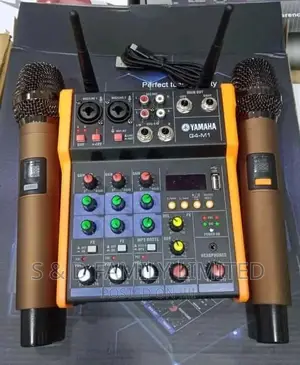 Yamaha Plain Mixer With Wireless Microphone
