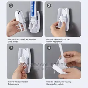Toothbrush Holder/ Toothpaste Dispenser