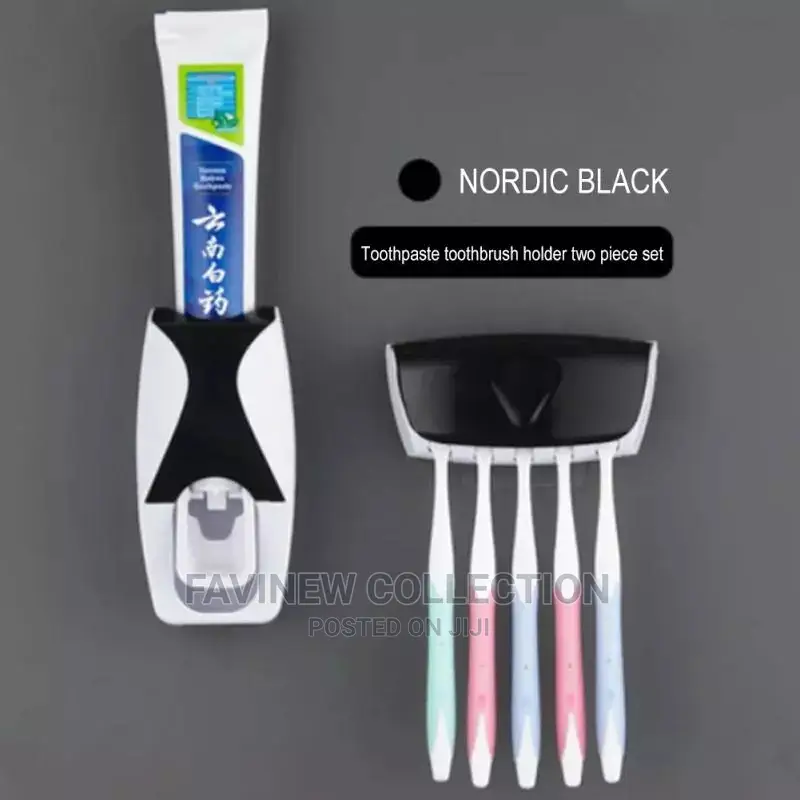 Toothbrush Holder/ Toothpaste Dispenser
