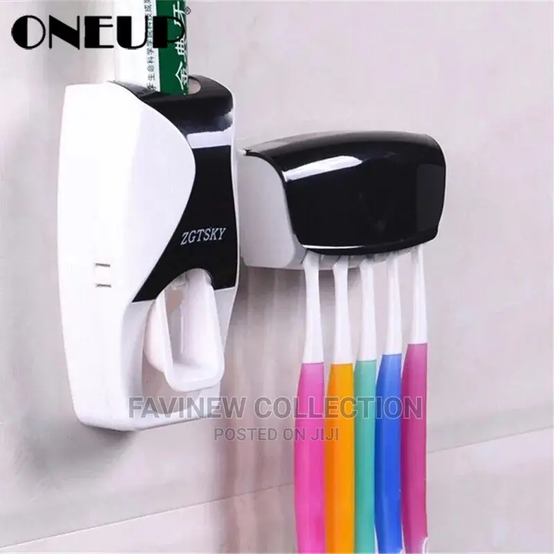 Toothbrush Holder/ Toothpaste Dispenser
