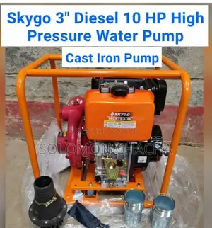 *Skygo Diesel High Pressure Pump*
3", 10hp, 75mtrs Head