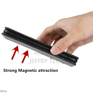 S10 Plus 5G Flip Case Card Holder Holster Magnetic Leather