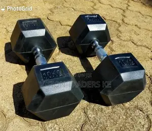 10kg Hexagonal Dumbbells Brand New 2800 Per Piece
