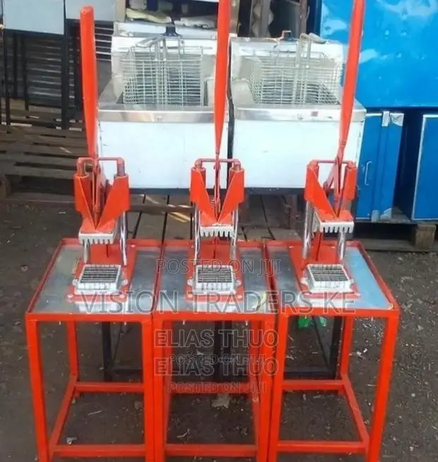 Commercial Chips Cutter Red