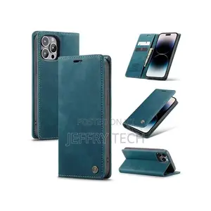 Caseme Flip Leather Case for iPhone 14 Pro Max
