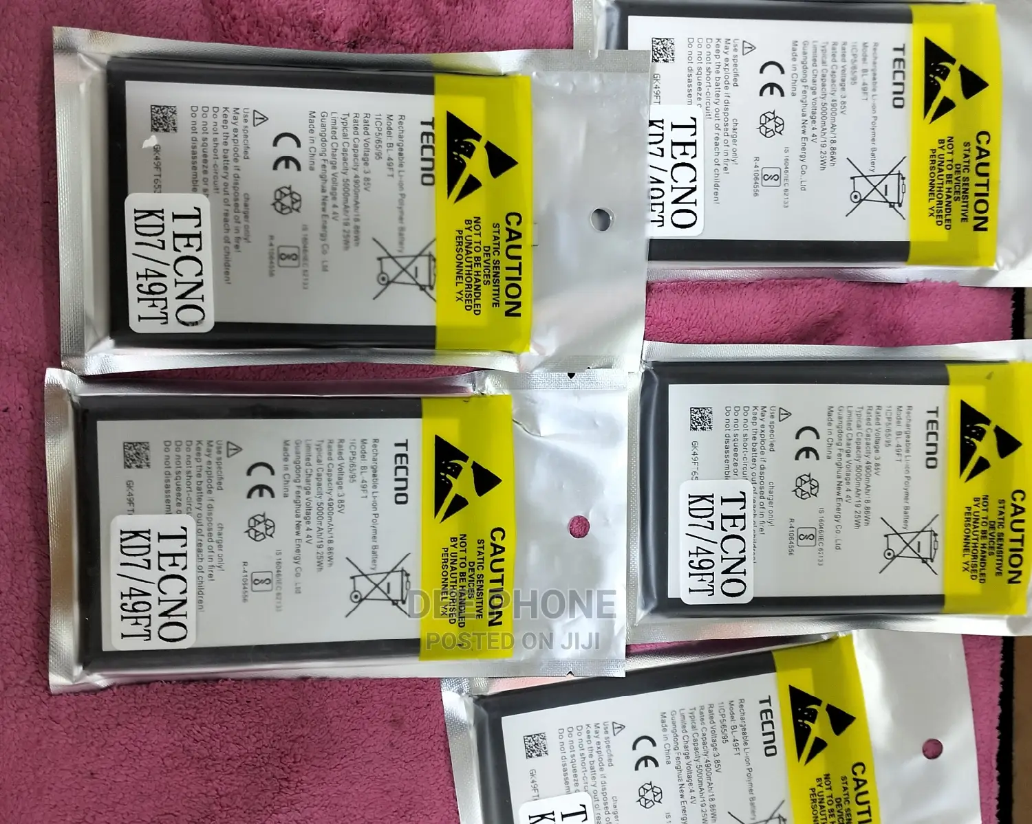 Tecno Cammon 15 Battery