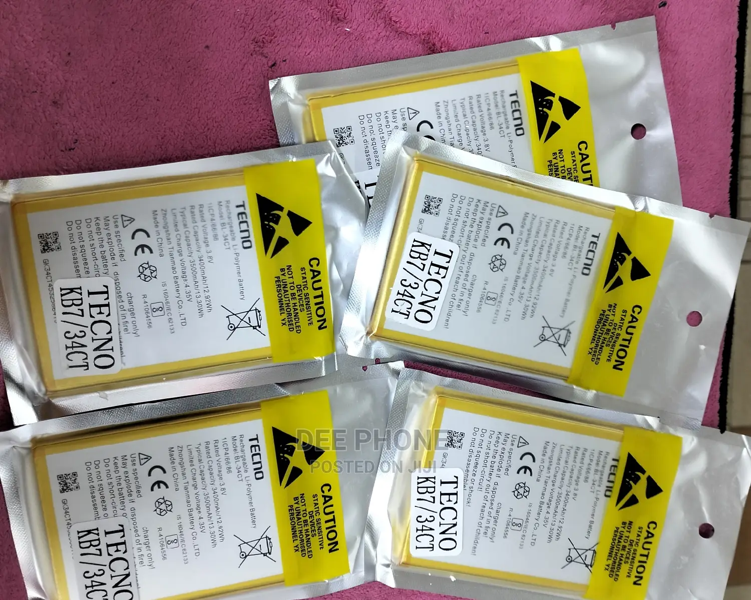 Tecno Cammon 14 Phone Batteries