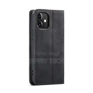 iPhone 12 Mini Flip Leather Case With Card Slot Holder 
