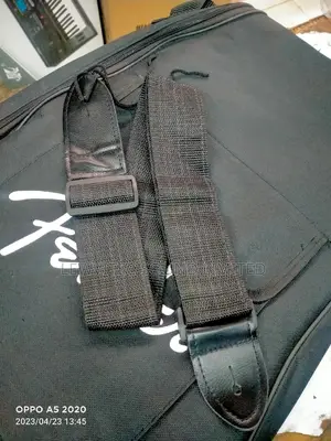 Black Guitar Strap