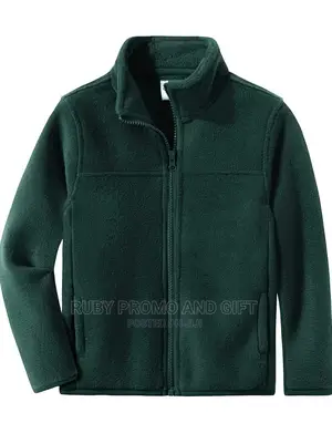 Dark Green School Fleece Jacket