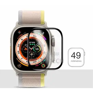 Apple Watch Ultra 49mm Screen Protector - Black
