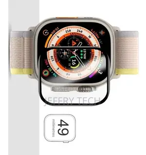 Apple Watch Ultra 49mm Screen Protector - Black