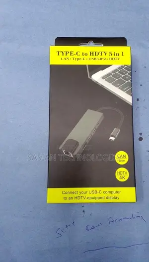 Type C 5 in 1 Adapter Available