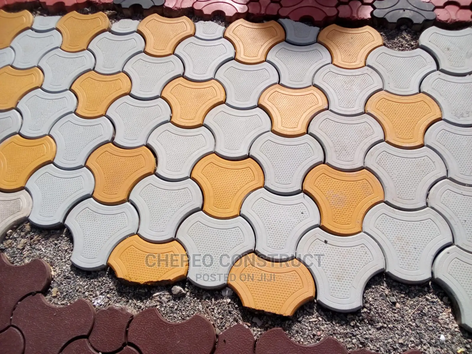 Permanent Colored Pavers