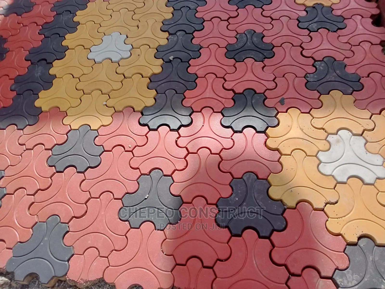 Permanent Colored Pavers