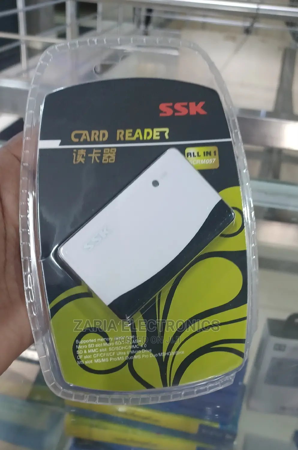 Card Reader SSK Reads All Cards