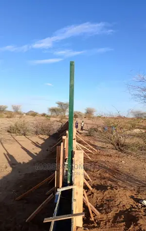 Galvanized Modern Security Fence