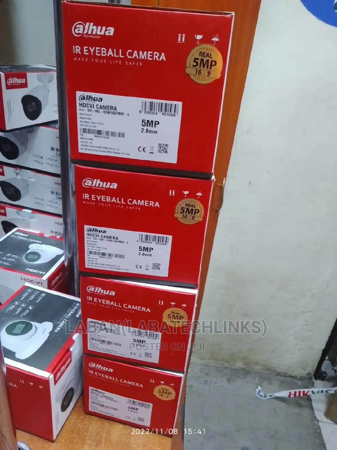 4 CCTV Kit Plus Fixing