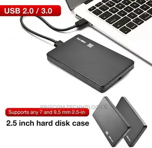 Hard Drive Casing Enclosure With Cable