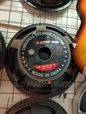 5 Core Bass Speaker 18 Inch