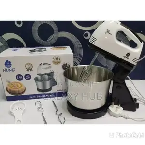 Nunix Hand Mixer With a Bowl.