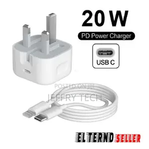 iPhone Triple Fast Charger 20W - For iPhone 13 Pro Max + Cab