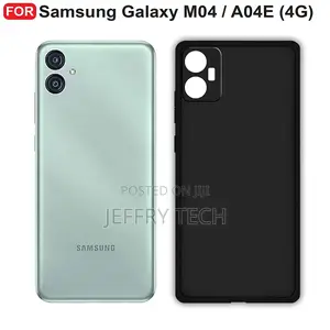 Samsung M04 / A04E (4G) Back Cover | Matte Soft Silicon Fle