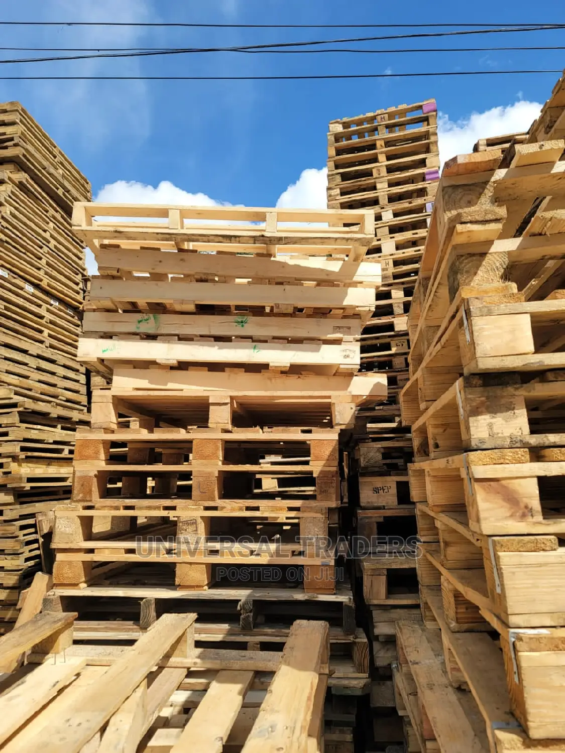 Wooden Pallets - Grade a Wood Pallets