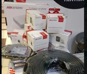 4 CCTV Camera Hikvision Camera 4 Set Cameras