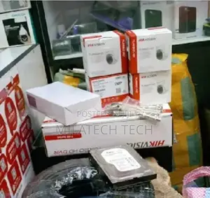 Four 4 CCTV Hikvision CCTV Security Cameras Complete