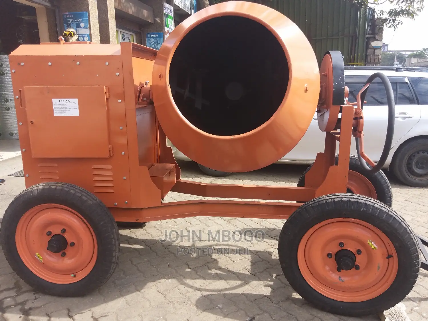 Brand New Indian Concrete Mixer .