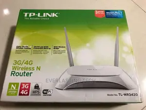 Tp-Link 300mbps 3g/4g Wireless N Router-Mr3420