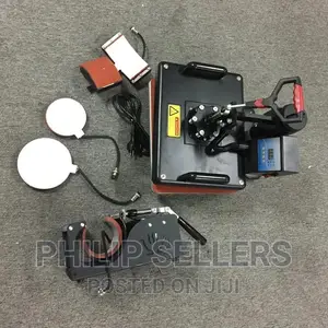8 in 1 Combo Heat Press Machine for Trays/Caps/Cups/