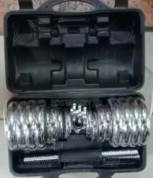 30kg Chrome Dumbbells With Case