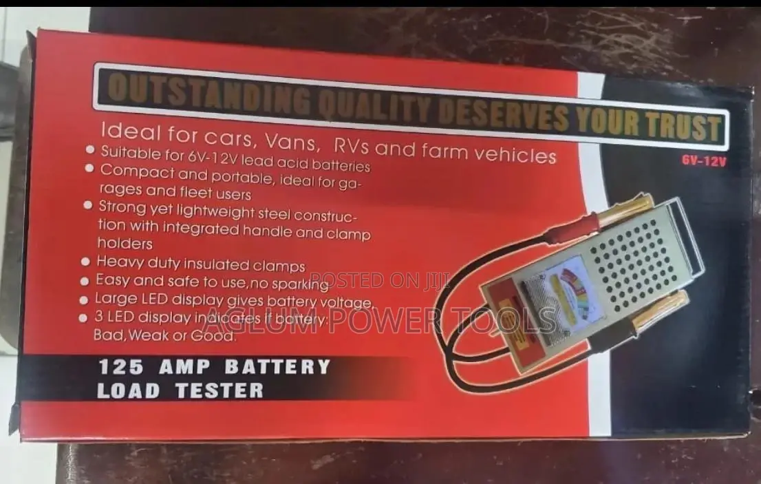 Battery Load Test 125 AMPS