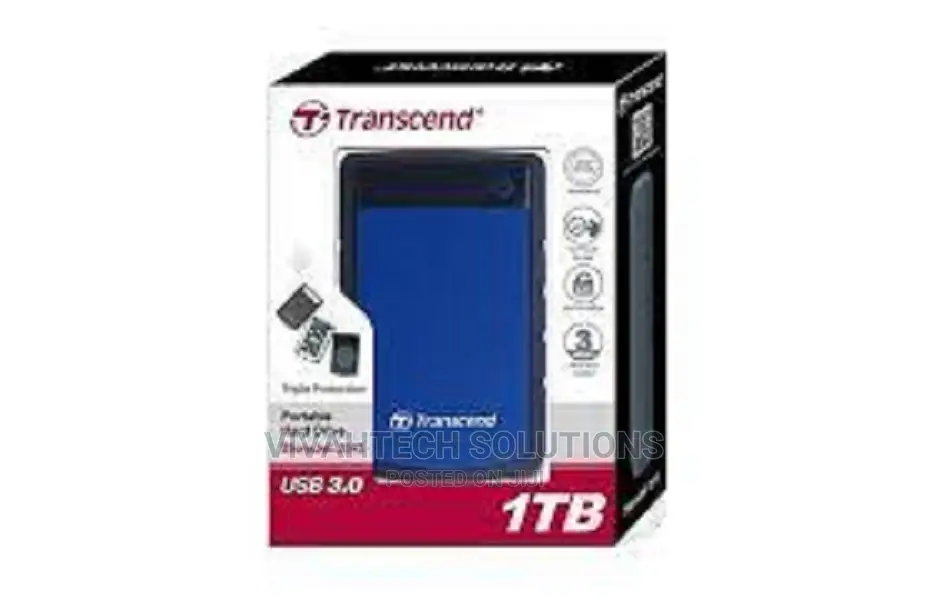 Transcend 1000gb External Hard Drive 1tb