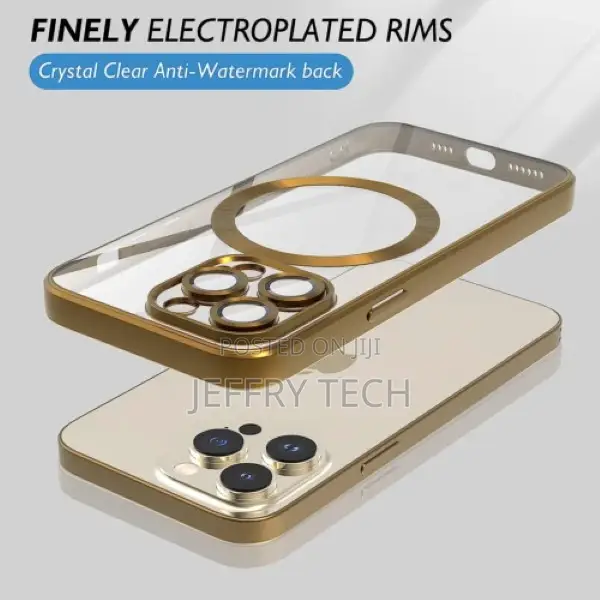 Clear for iPhone 14 Pro Max Case Compatible With Magsafe Go