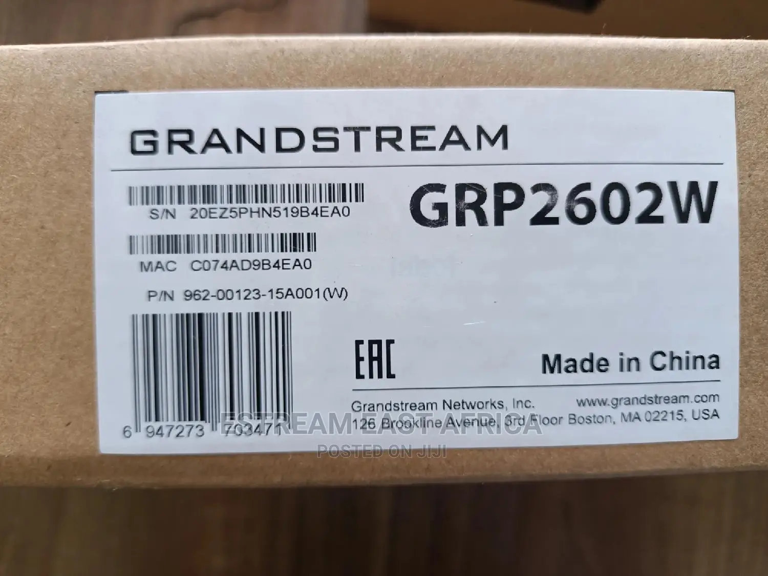 Grandstream Gpr2602w Wireless Ip Phone