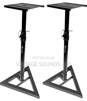 Adjustable Studio Monitor Stands (Pair)