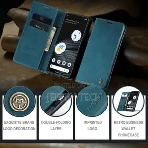 Google Pixel 7/7 Pro PU Leather Wallet Card Flip Magnetic Ph