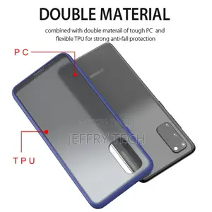Semi Transparent Hybrid Case for Samsung Galaxy Note 20 - Na
