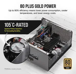 Corsair HX Series, HX1000, 1000 Watt, Fully Modular