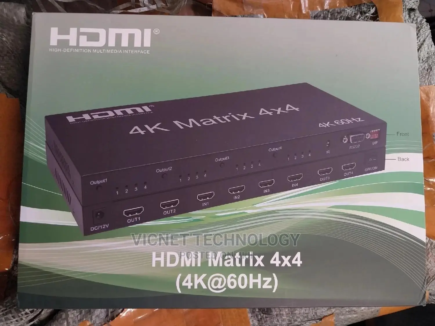 4×4 HDMI Matrix Switch ( at 60hz)