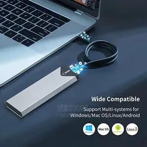 SSK M.2 NVME SSD Enclosure Adapter, USB 3.1/3.2 Gen 2 (10 Gb
