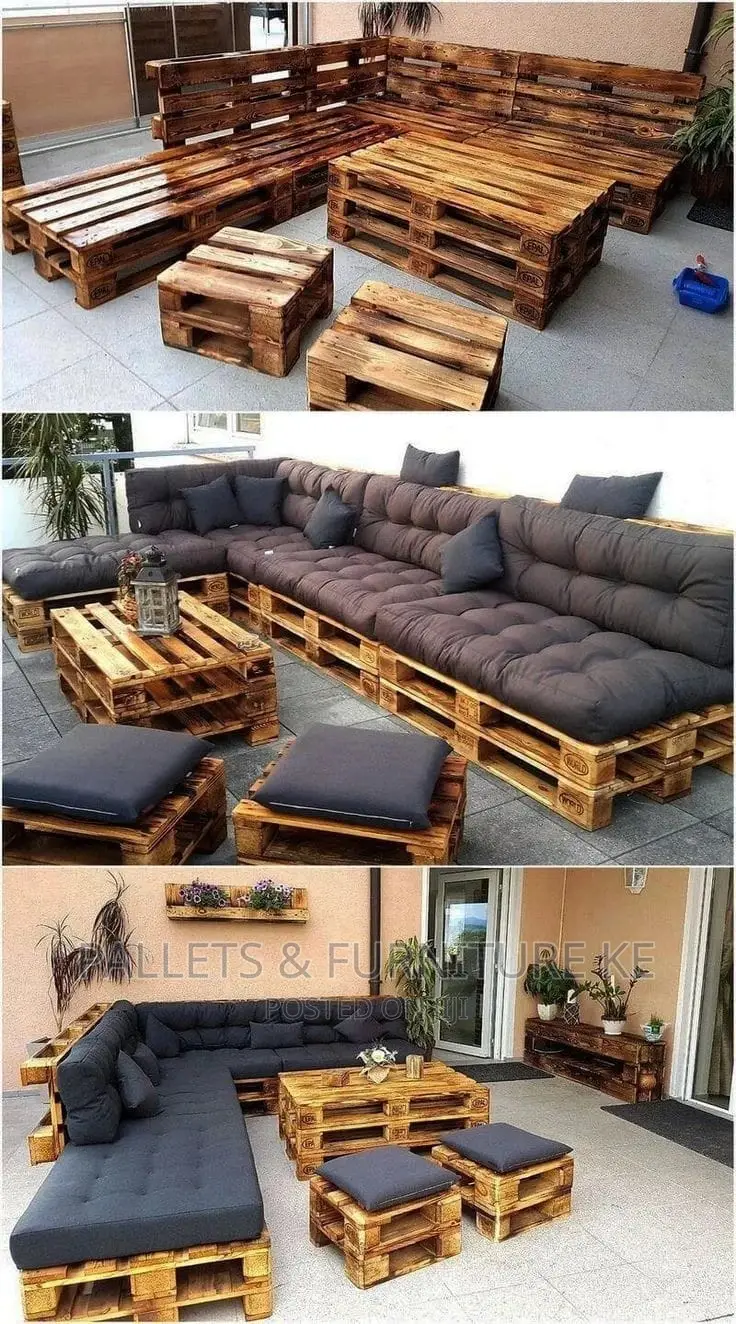 Pallet Sofa 7 Seater