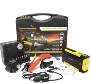 Jump Starter Kit With Inflator and Battery