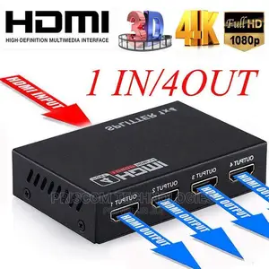 1X4 HDMI Splitter Up To *, HDMI Splitter, HDMI Splitter