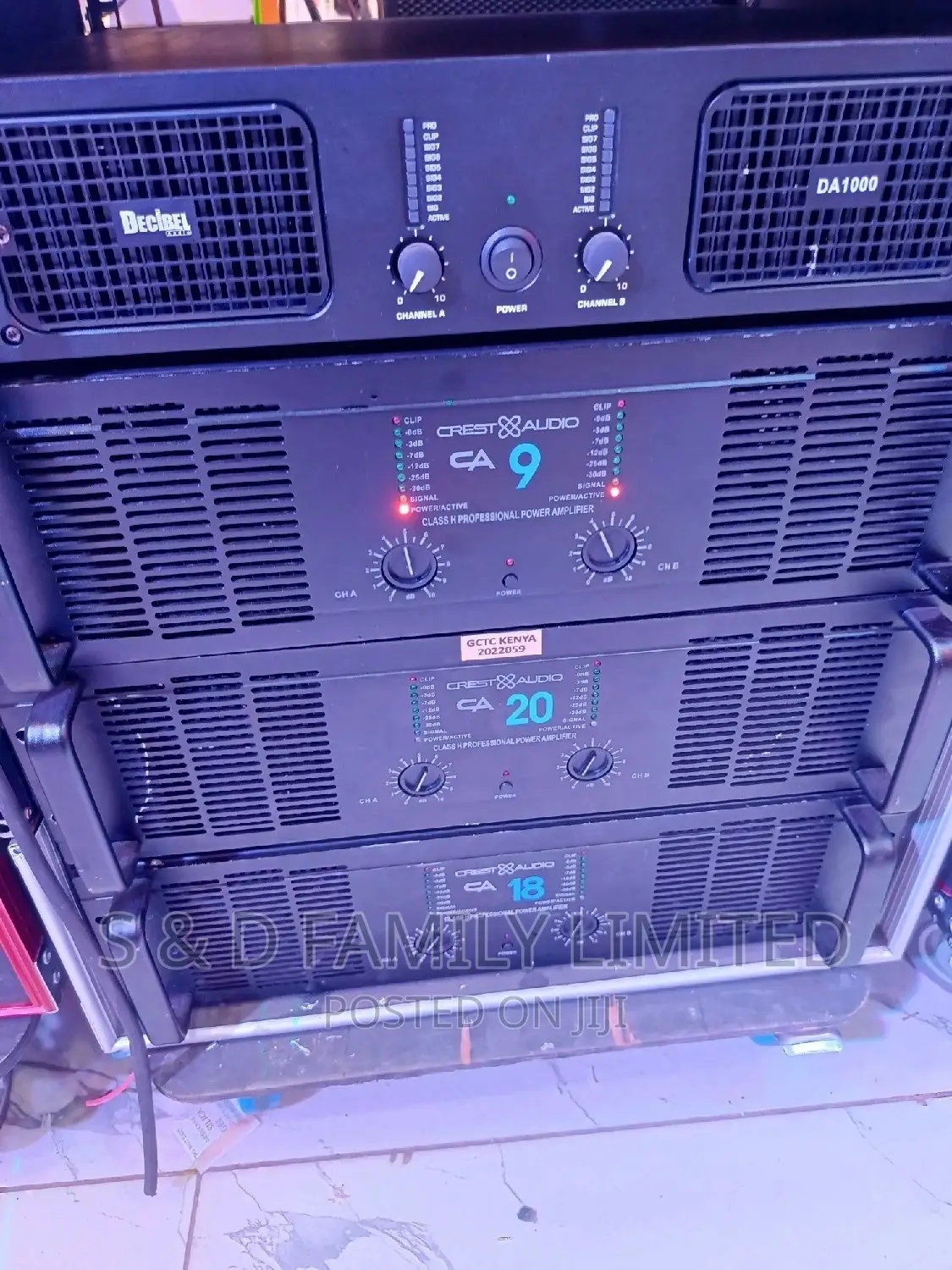 Crest Audio Power Amplifier