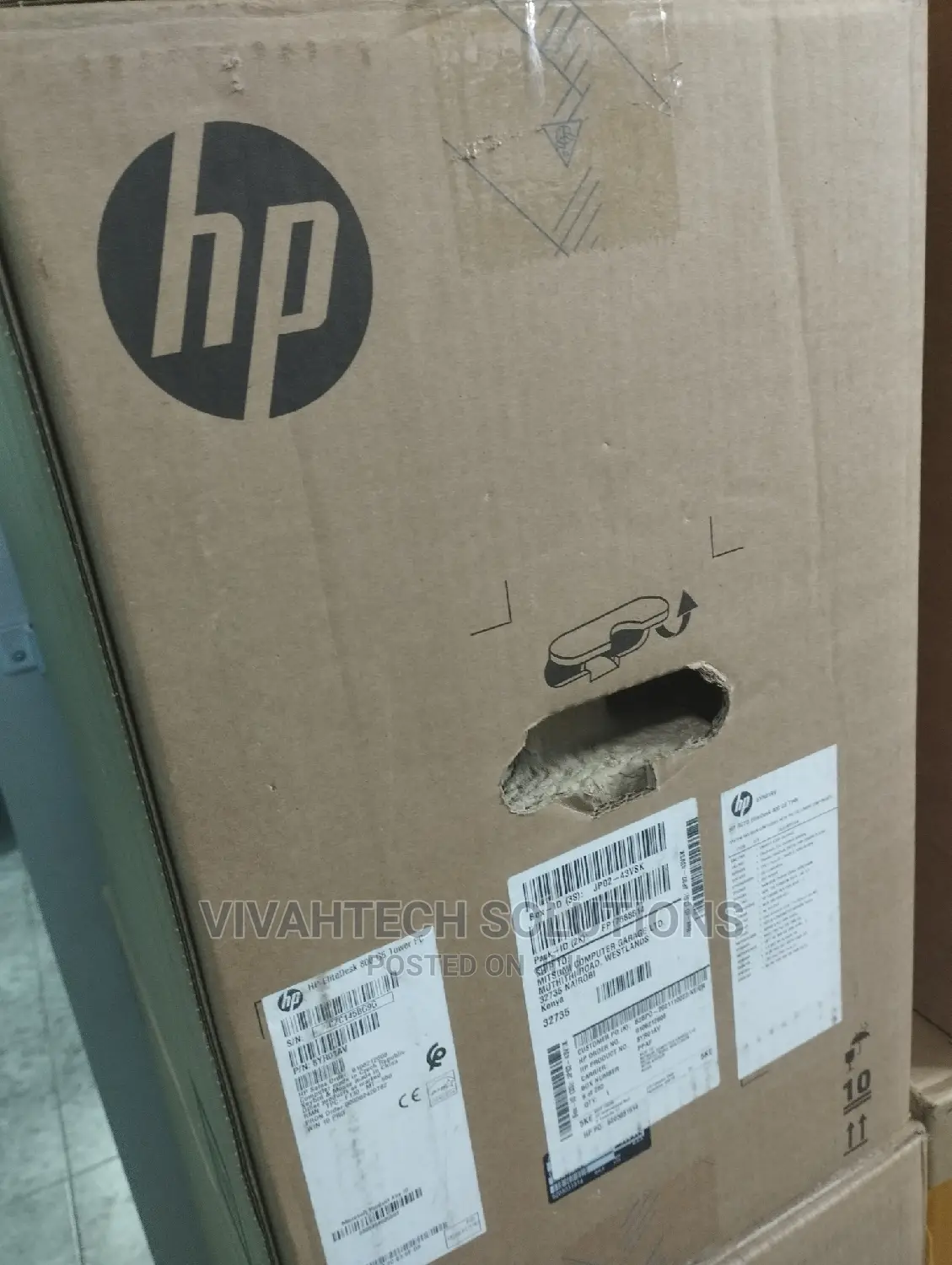 New Desktop Computer HP EliteDesk 800 8GB Intel Core I5 HDD 1T