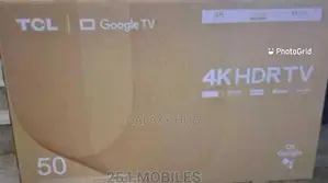 Tcl 50"P635 Smart Android Google Tv
